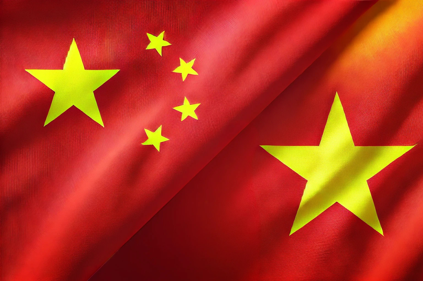 Chinese and Vietnamese flags representing sourcing options