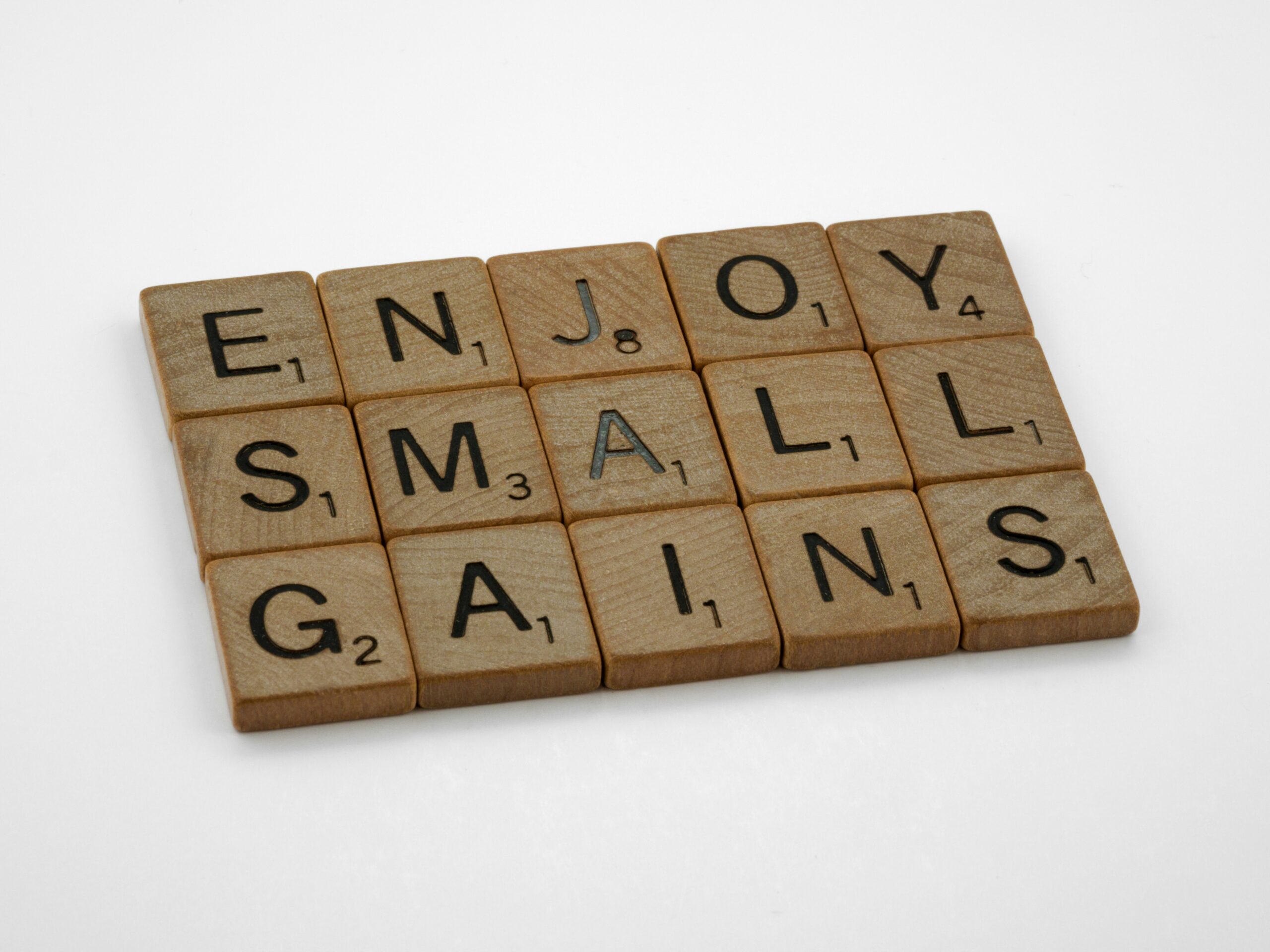Small gains and incremental growth building toward success