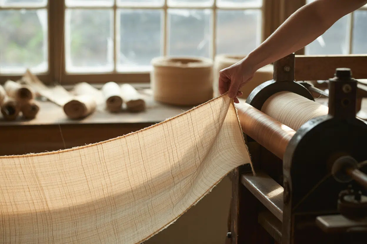 Ramie textile manufacturing and processing in Vietnam