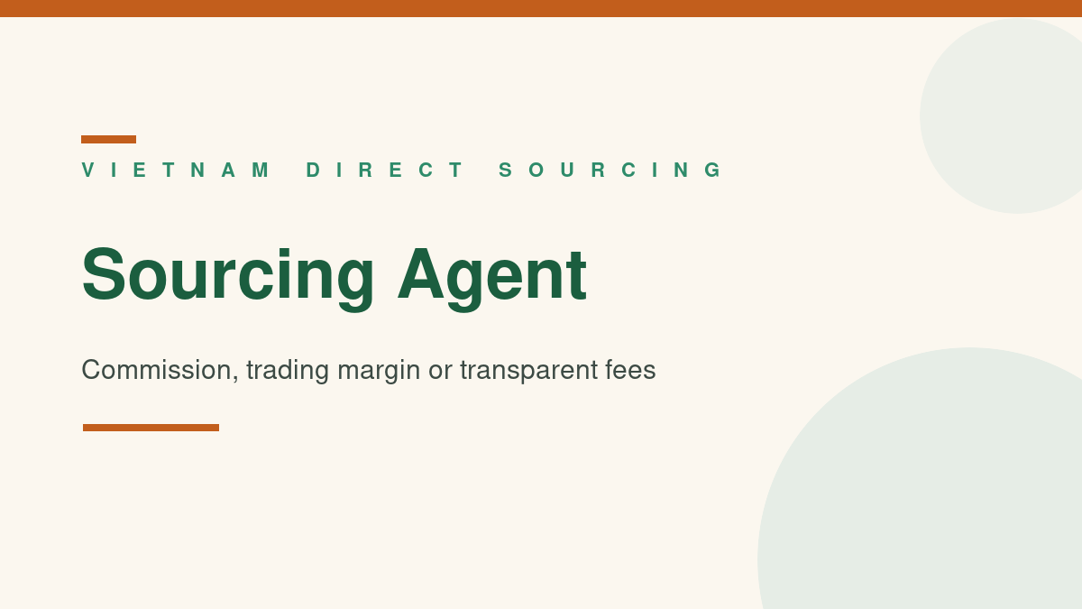 What a Vietnam sourcing agent actually does and what it costs - article header graphic